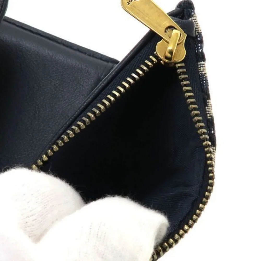 Christian Dior Saddle Lotus Wallet S5652 Ctzq m928